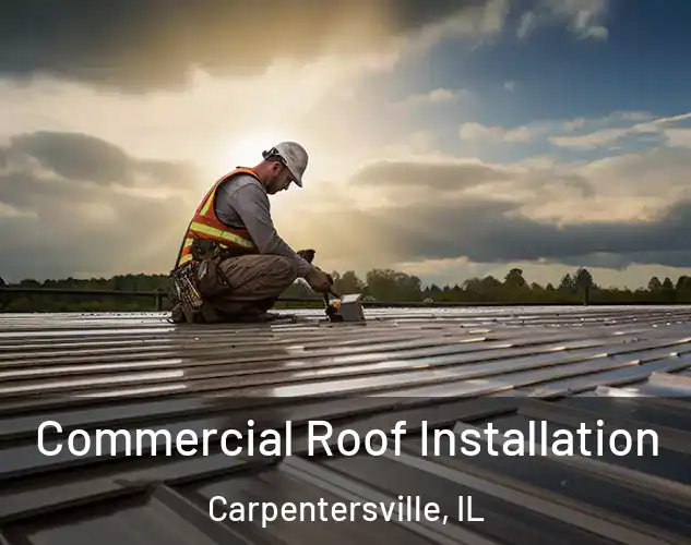  Commercial Roof Installation Carpentersville, IL