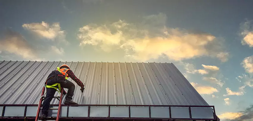 Commercial Built-Up Roof Installation in Carpentersville