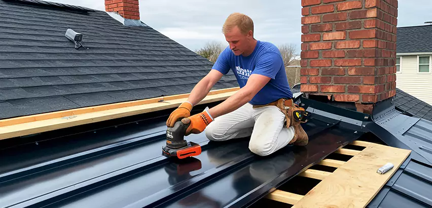 Metal Barn Roof Replacement in Carpentersville