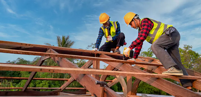 Mobile Home Roof Truss Repair in Carpentersville