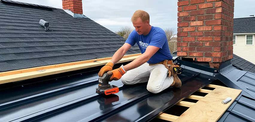 Metal Roof Leak Repair in Carpentersville