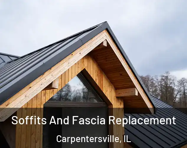  Soffits And Fascia Replacement Carpentersville, IL
