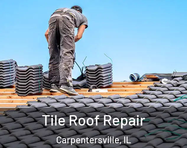  Tile Roof Repair Carpentersville, IL